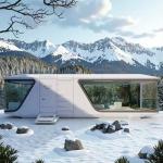 Luxury Mobile Space Container House Capsule House Prefabricated Space Cabin With