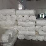 100%polyester knitted 4 way stretch unbleached grey fabric