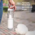 Wholesale Durable Fashion 2 In 1 Pet Dog Water Bottle Portable Pet Outdoor Water