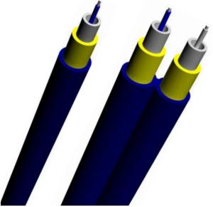 Quality GJJKAV Armored Indoor Fiber Optic Cable Simplex / Duplex Shape For Fiber Network wholesale