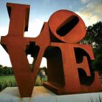 Metal Letter Corten Steel Abstract Sculpture