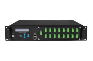 Quality 1565nm Ytterbium Erbium Doped Fiber Amplifier 16*17dB Aluminum Alloy Housing wholesale