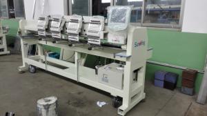 Quality Computerized 4 Head Embroidery Machine , Hat Embroidery Machine Max Speed 850 RPM wholesale