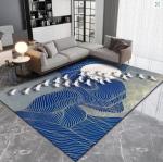 North European Living Room Floor Carpet Light Luxury Bedroom Carpet Sofa