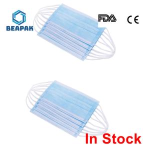 Quality Breathable Non Woven Face Mask , Disposable Surgical Mask Comfortable wholesale
