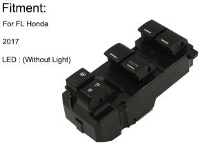 Quality High Sensitivity Honda Power Window Switch Glass Master Lifter Long Life Span wholesale