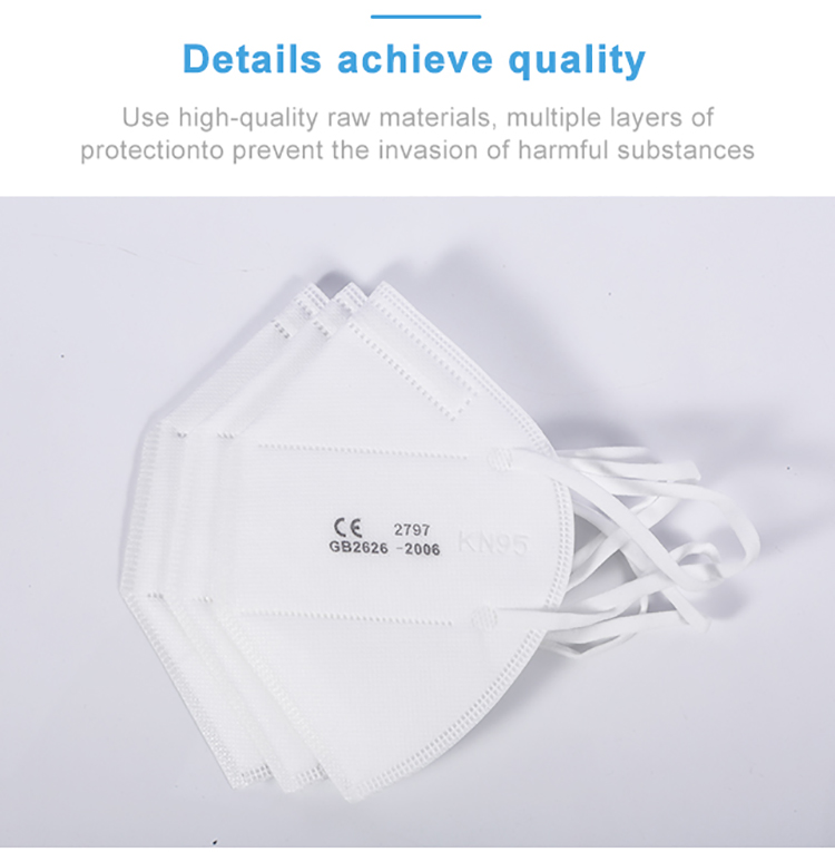 Support samples Stock White list factory CE FFP2 KN95 mask face mask KN95 certified