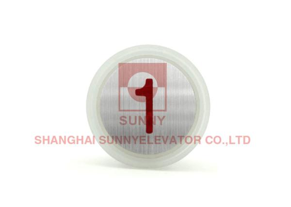 Hole Size R27mm Elevator Push Button Commercial elevators for Elevator Spare