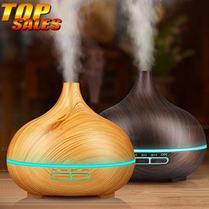 Quality Wood Grain 0.65A 300ml Essential Oil Aromatherapy Diffuser 12W wholesale