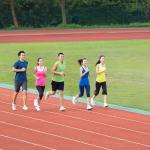 Impact Resistance 13mm Sandwich System Running Track Playground Sports Flooring
