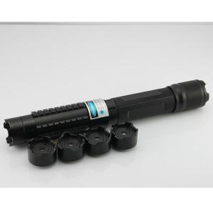 Quality 445nm 1500mw blue laser pointer flashlight with rechargeable battery and goggles wholesale