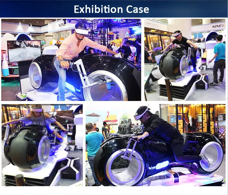 Virtual Reality Simulation Rides VR Motorcycle Simulator For Shopping Mall
