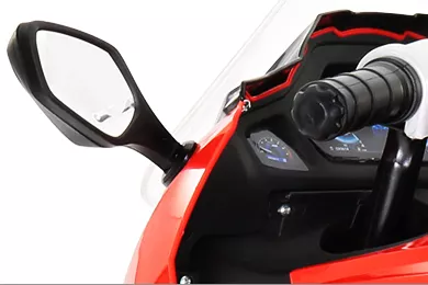 Electric Red White 6v 3 Wheels Battery Ride On Car for Kids Unisex Gender-Neutral