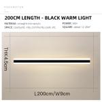 Bathroom Outdoor Waterproof LED Wall Lights Long 9w 11w 19w 24w AC85-265V