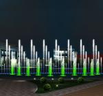 ice tree music dancing fountain