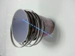 Recyclable Tin Bucket Small Metal Buckets Christmas Tin Buckets with Handle CYMK
