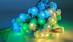 Outdoor IP Rated Christmas Lights LED Light String for Eaves PC Body Multi