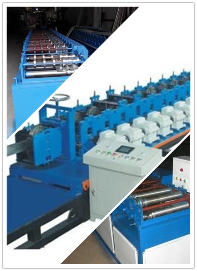 Complete Production Line Steel Door Frame Making Machines With 10m / Min Speed