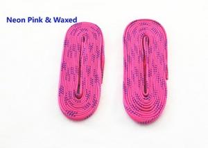 Quality High Tenacity Youth Hockey Skate Laces For Skate Shoes Paper Rolled Packing wholesale