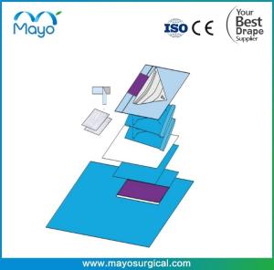 Quality Disposable Surgical Delivery Drape Set with Underbuttock Drape Premium wholesale
