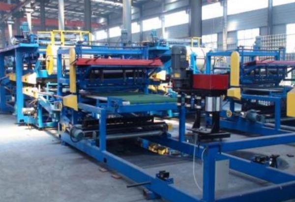 Cheap 300KW 10m/Min PU Sandwich Panel Machine 0.8mm for sale