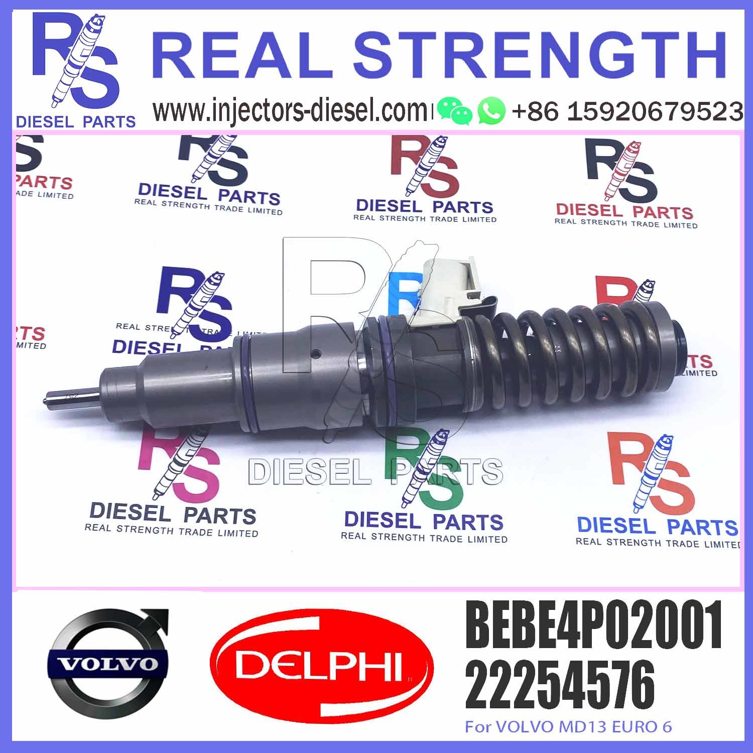 22325866 Diesel Fuel Injector BEBE4D48001 PENTA MD11 For V-O-L-V 22340648 3801144