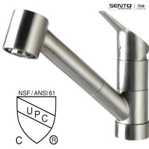 Quality SENTO kitchen faucet parts rotatable spout cupc water faucet wholesale