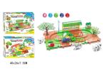DIY Assembly Blocks Track Set Children's Play Toys Train Station Electric 29 "