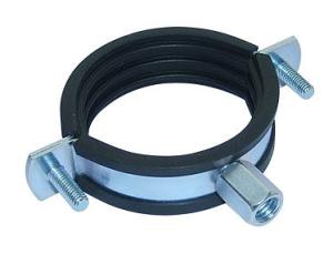 Quality 1/2-8 galvanized pipe clamp.,factory direct sale. wholesale