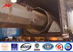 69kv Galvanised 16M Power Transmission Poles