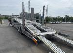 2 Axles Car Transport Semi Truck Trailer with 24hour Online Service and 8 Tire