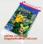 Birthday tablecloth Cartoon kids happy birthday party plastic tablecover