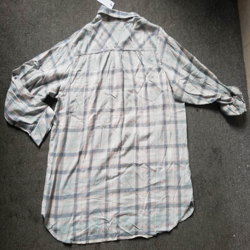 SONOMA Womens Plus Size Buffalo Plaid Shirt 60% Cotton 40% Polyester