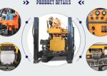 ISO Water Well Drilling Rig 180m Pneumatic Borewell Machine