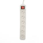 Israel Extension Cord Power Strip with 5 Universal Outlet and Extended Power