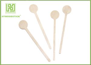 Quality Food Grade Wooden Tea Stirrers OEM FSC Disposable Natural Wood Coffee Muddler wholesale