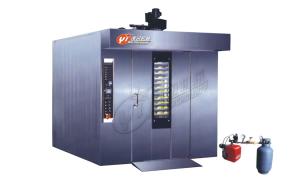 Quality PD64E 64 Trays Electric Heating Hot Wind Rotary Baking Oven Electric Heating Hot Air Rotary Bakery Oven For Bakery Shops wholesale