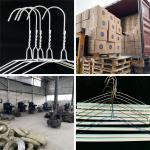 Powder Coated Surface Dry Cleaner Hanger Steel Material Environmental Friendly