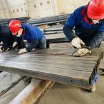 Power Distribution Line cross arm electric pole Rectangular Square Steel