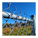 Galvanized Chain Link Fence for Outside Garden Sports Ground in Hot Dip