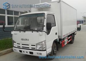 Quality 3 T ~ 5 T ISUZU 100p Refrigerator Van Truck ISUZU Engine 72 kw / 98 hp wholesale