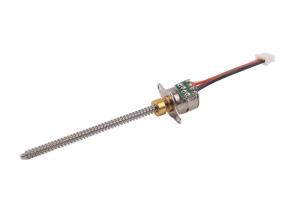 Quality SM1063 5V DC PM Stepper Motor 18 Degrees Step Angle With Lead Screw / Nut wholesale