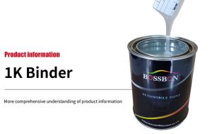 Quality Acrylic 1K 2K High Glossiness Automotive Paint Binder wholesale