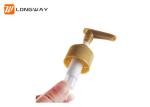 Durable PP Cosmetic Pump Dispenser Top , Plastic Lotion Pump Replacement
