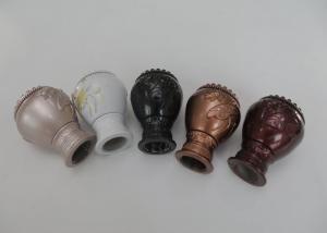 Quality 28mm Black Curtain Rod Ends wholesale