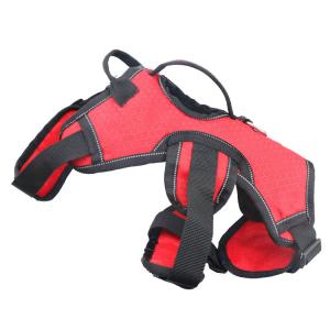 Quality Tactical Chest Tightening Dog Harness Reflective No Pulling Front Clip wholesale