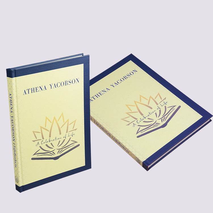 A4 High Bright Hardcover Book Printing High grade Natural Paper Material