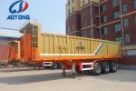 12R22.5 Tires 3 Axle Tipper Semi Trailer for Heavy Duty Cargo Transport