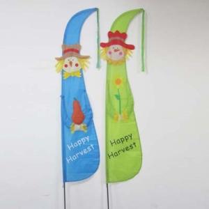 Quality Harvest Garden Flag Scarecrow wholesale