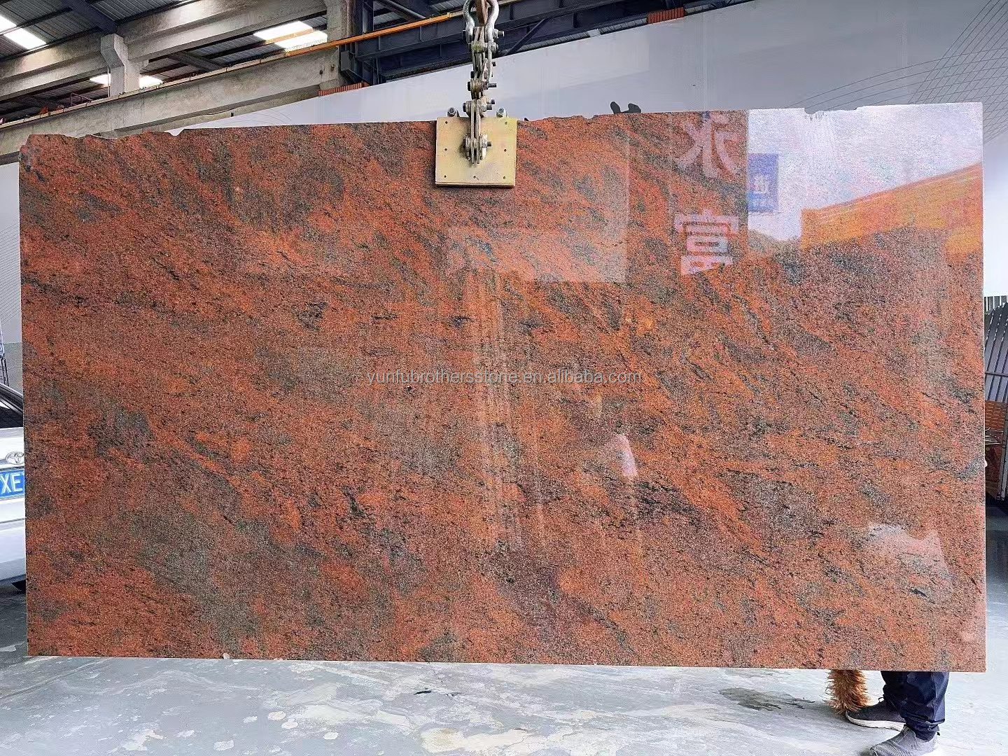 Cut-To-Size Himalayan Blue Granite Stone for Luxury Interior Stairs and Kitchen Products